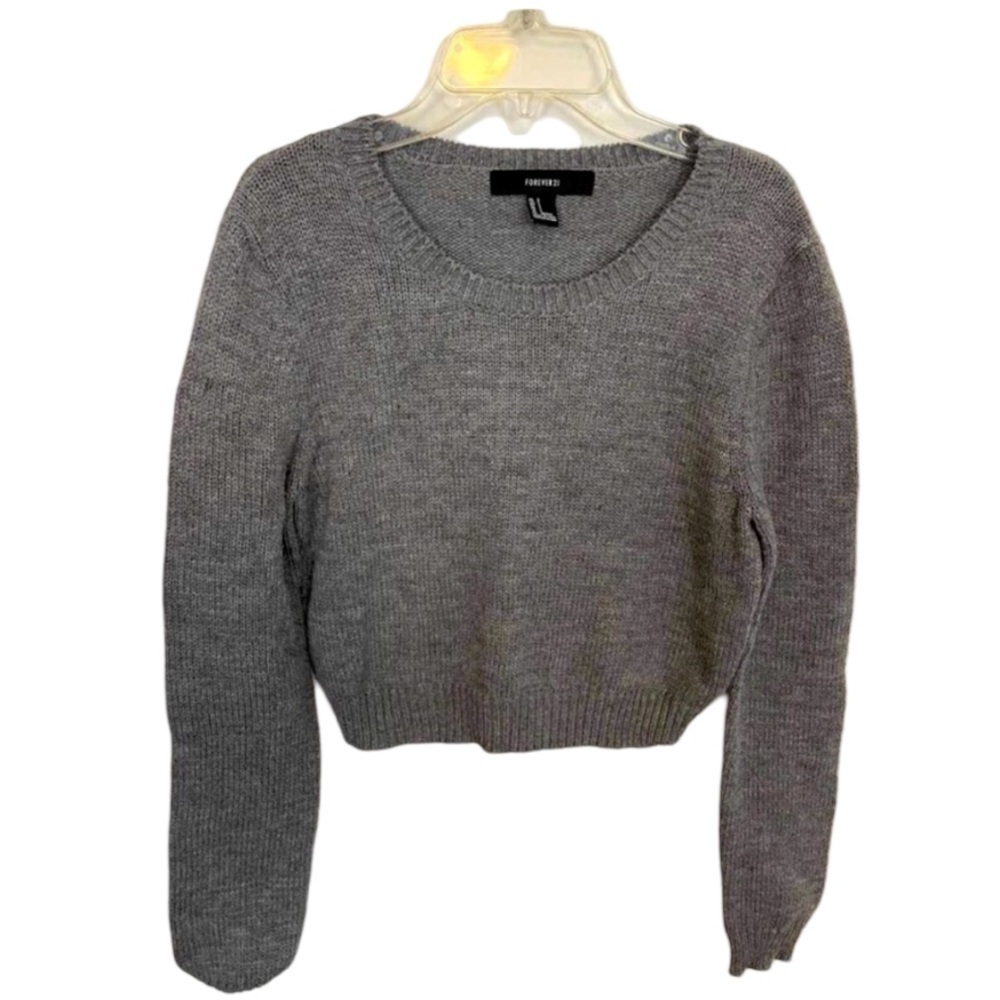 🎉2/$15 Forever 21 sweater crop top small